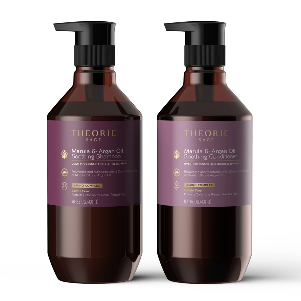 Marula & Argan Oil Soothing Shampoo & Conditioner Set