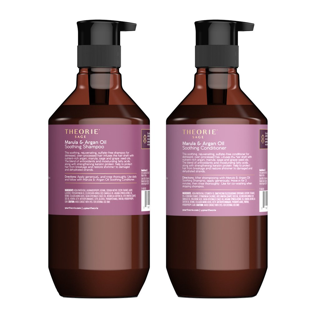Marula & Argan Oil Soothing Shampoo & Conditioner Set