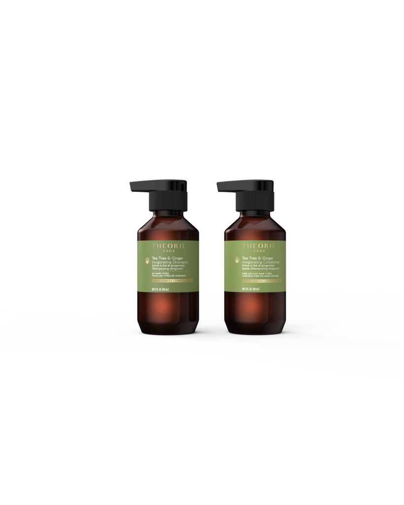 Tea Tree & Ginger Invigorating Shampoo & Conditioner Travel Set